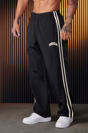 Young LA 249 - Flagship Track Pants Schwarz | 5293-ULOXE