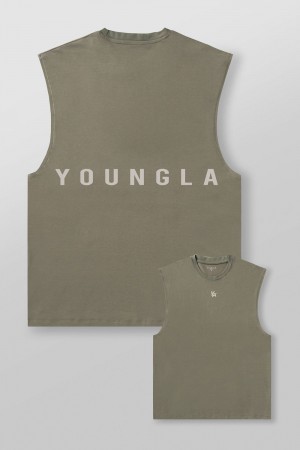 Young LA 3006 - Runtech Tanks Olivgrün | 4738-CKXWN