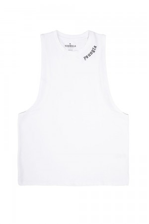 Young LA 303 Old English Tanks Weiß | 7359-TJRHF
