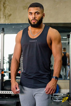 Young LA 305 Performance Line Tank Tops Navy | 5064-BFNWY
