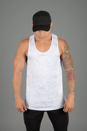 Young LA 305 Performance Line Tank Tops Hellgrau | 6503-FMYOP