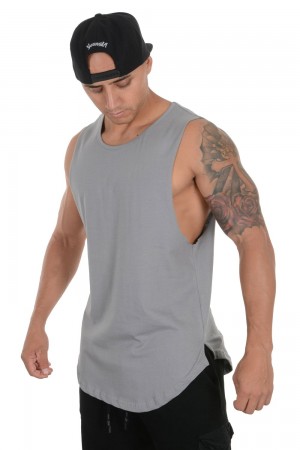 Young LA 308 Muscle Tanks Grau | 1953-TLEJU