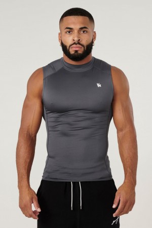 Young LA 315 - Stealth Compression Cut-Offs Grau | 9237-CIGMP