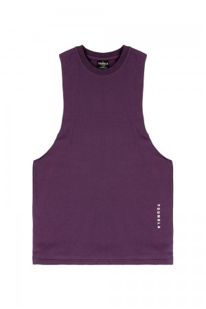 Young LA 317 Delt Tanks Lila | 4867-XJOVN