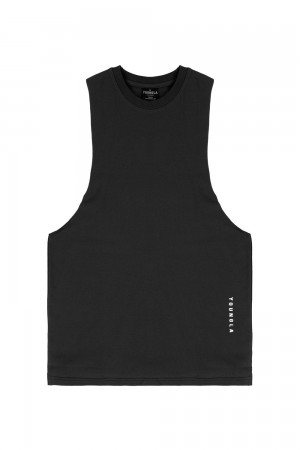 Young LA 317 Delt Tanks Schwarz | 9542-MULSK