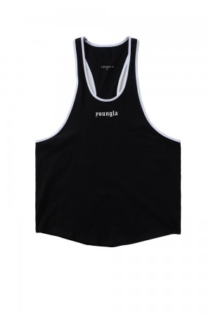 Young LA 322 Golden Era Tanks Schwarz | 0529-CPAZK