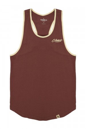 Young LA 324 Classics Stringer Tank Bordeaux | 7601-SGUTE