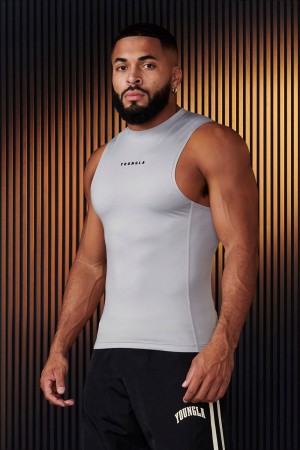 Young LA 341 - Blitz Compression Tanks Grau | 5783-TFSIC