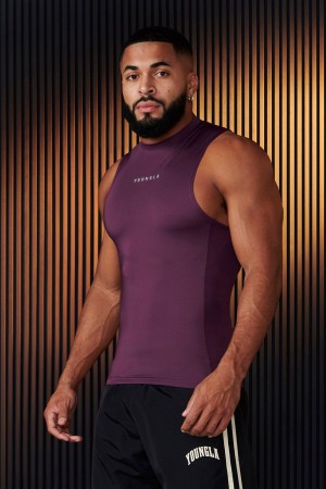 Young LA 341 - Blitz Compression Tanks Lila | 0618-ONLCZ