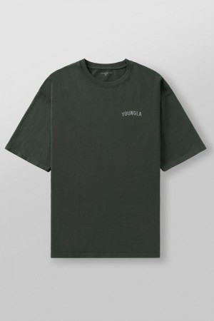 Young LA 4017 - Minimal Tees Grün | 8610-UJYSE