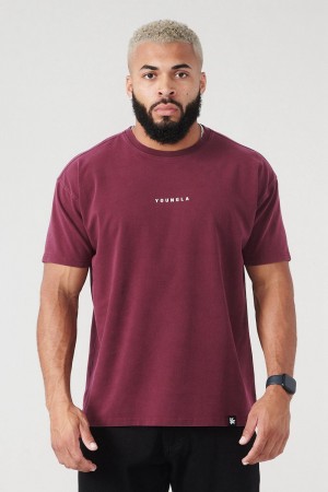 Young LA 401 Essential Jacked Tees Lila | 8920-XWLSF