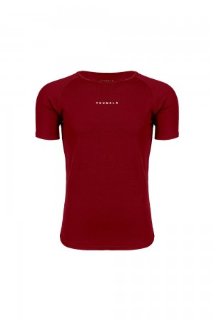 Young LA 403 Elite Tees Rot | 6395-DKZQS