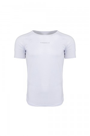 Young LA 403 Elite Tees Weiß | 3241-RMZQS