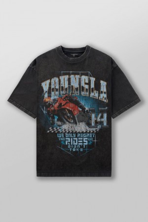 Young LA 4058 - Inferno Tees Schwarz | 0172-BOXRV