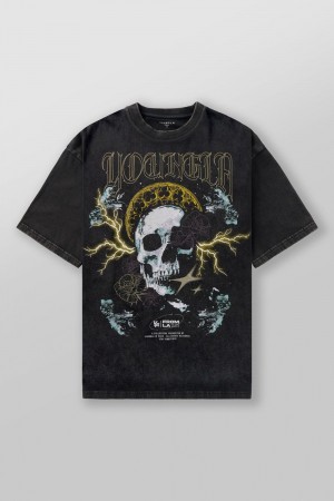 Young LA 4058 - Inferno Tees Schwarz | 7504-IJHLT