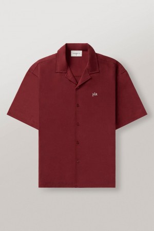 Young LA 4062 - Yacht Club Button Up Rot | 4139-GSRDT