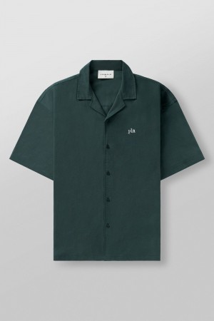 Young LA 4062 - Yacht Club Button Up Teal | 5304-WFOTR