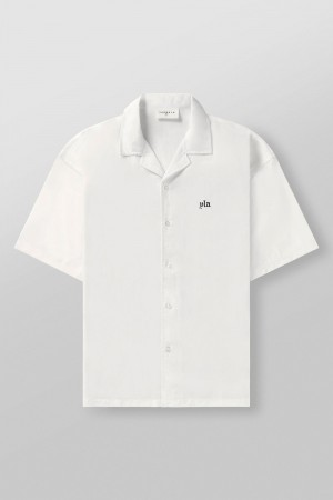 Young LA 4062 - Yacht Club Button Up Weiß | 1365-BGNHS