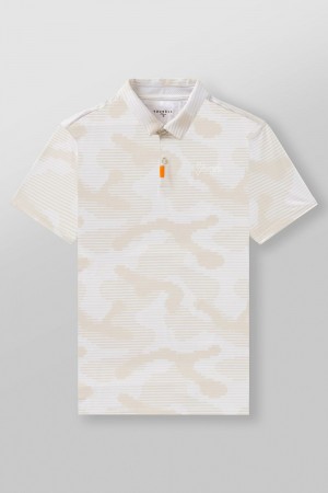 Young LA 4069 - Tee Time Golf Polos Beige | 1405-BSYEO