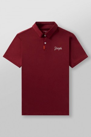 Young LA 4069 - Tee Time Golf Polos Rot | 4108-FXYST