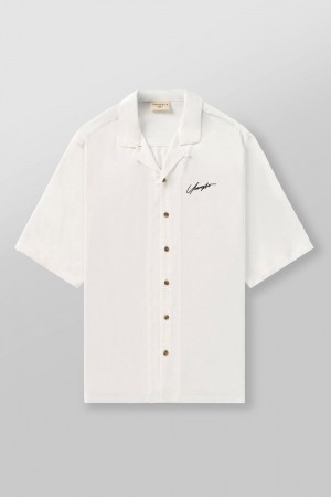 Young LA 4085 - Milano Shirts Weiß | 9073-ETQGL