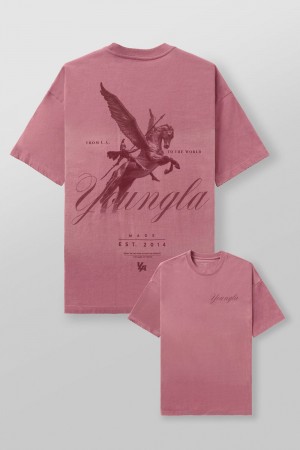 Young LA 4118 - Warrior Tees Rosa | 3604-AVNQT