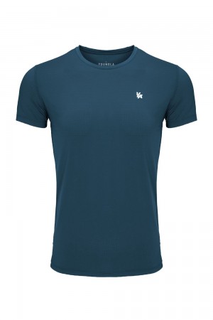 Young LA 423 Zephyr Compression Short Sleeve Teal | 0617-VUHWR
