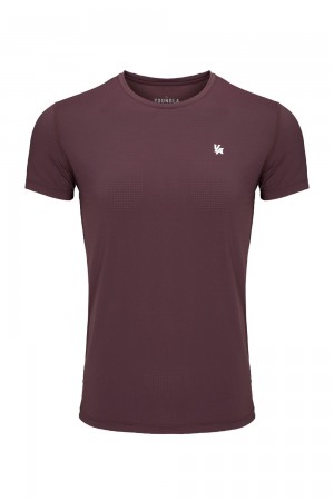 Young LA 423 Zephyr Compression Short Sleeve Lila | 5632-GBNVU
