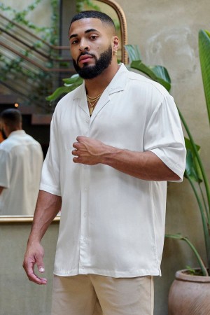 Young LA 444 - Tulum Shirts Weiß | 0981-VKOAB