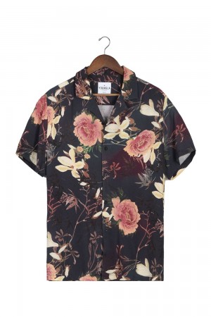Young LA 445 Cabo Vibez Shirts Printed Mehrfarbig | 3490-KAUNS