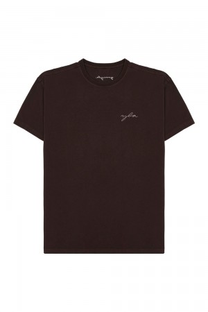 Young LA 466 Tailored Tees Braun | 2870-MZGTE