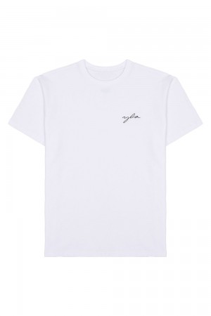 Young LA 466 Tailored Tees Weiß | 5973-NTHBC