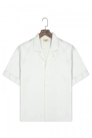 Young LA 468 Clase Shirts Weiß | 8214-PVQRZ