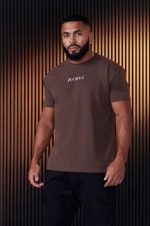 Young LA 470 - Abstract Tees Braun | 6278-WZMDE