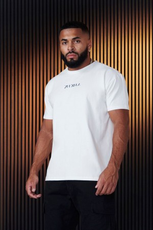 Young LA 470 - Abstract Tees Weiß | 7908-LZRTF