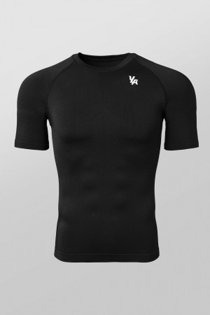 Young LA 477 - Combat Compression Tees Schwarz | 2751-VUTMK