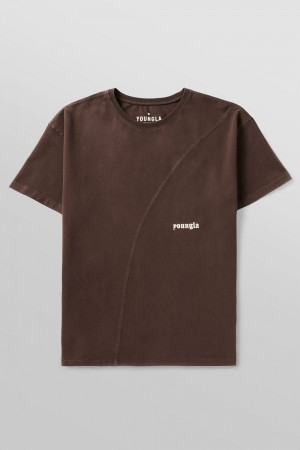 Young LA 478 - Infinity Tees Dunkelbraun | 1608-ZKIEO