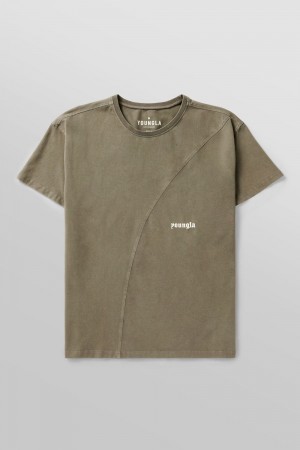 Young LA 478 - Infinity Tees Olivgrün | 5836-WGFVX