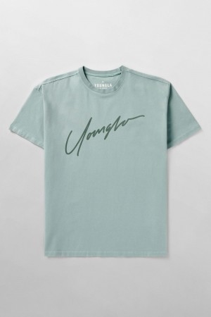 Young LA 479 - Tonal Tees Aqua | 2671-BWOXM