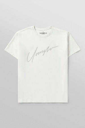 Young LA 479 - Tonal Tees Weiß | 8901-JRFNY