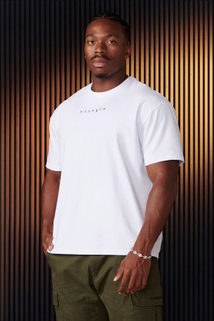 Young LA 481 - Blackletter Tees Weiß | 9780-CSXOM