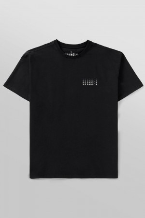 Young LA 483 - Archives Tee Schwarz | 9716-WYKCJ