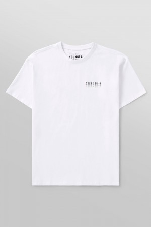 Young LA 483 - Archives Tee Weiß | 1803-VTXBR