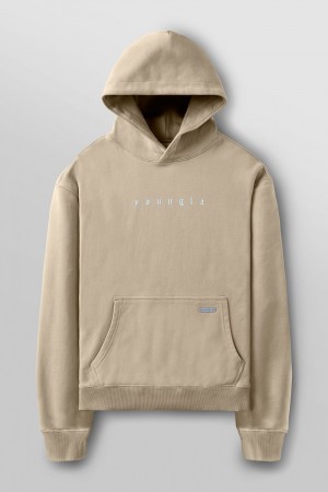 Young LA 5018 - Love Sets - Hoodies Beige | 1839-DKCEY