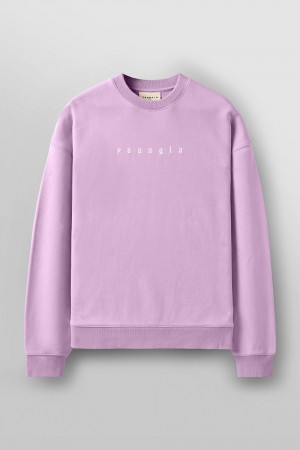 Young LA 5099 - Love Sets - Crewnecks Rosa | 3658-SLPMN