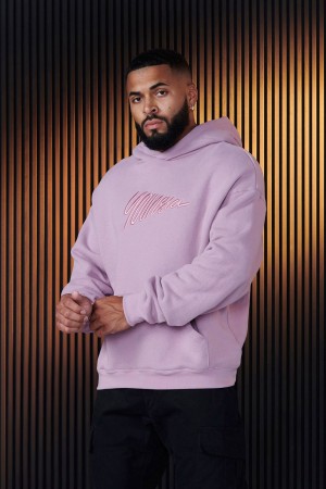 Young LA 510 - Wavy Hoodies Lila | 8530-HRKQY
