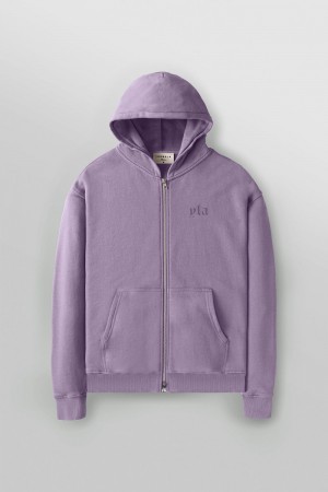 Young LA 514 - Monarch Zip-Up Hoodie 2.0 Lila | 7603-HIJUK