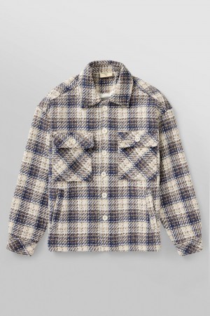 Young LA 519 - Woven Flannel Jackets Mehrfarbig | 6847-KAJWL