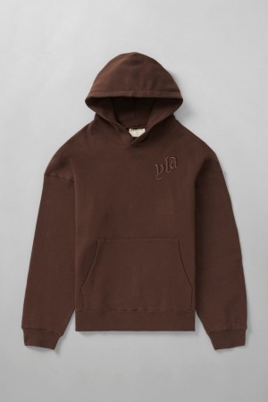 Young LA 522 - Marshmallow Hoodies Braun | 1305-HYIJU