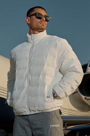 Young LA 536 - Everyday Puffers Weiß | 1732-SWXRQ